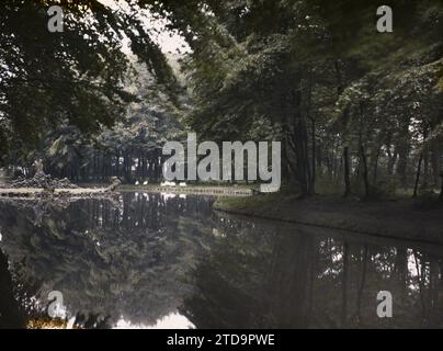 Bayreuth, Baviera, Germania, personalità, Habitat, architettura, personalità della nobiltà, parco acquatico, giardino, palazzo, castello, Baviera, Bayreuth, Hofgarten, Bayreuth, 01/01/1912 - 31/12/1912, Léon, Auguste, fotografo, 1912 - Allemagne - Auguste Léon, Autochrome, foto, vetro, Autochrome, foto, positiva Foto Stock