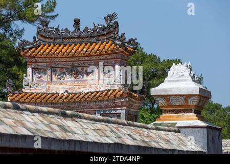 La tomba di Re tu Duc (nota anche come Khiem Lang) è una reliquia storica nel complesso dei monumenti di Hue. (Foto CTK/Ondrej Zaruba) Foto Stock