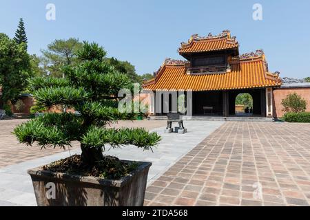 La tomba di Re tu Duc (nota anche come Khiem Lang) è una reliquia storica nel complesso dei monumenti di Hue. (Foto CTK/Ondrej Zaruba) Foto Stock