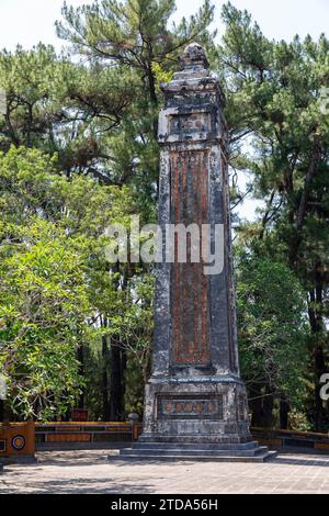 La tomba di Re tu Duc (nota anche come Khiem Lang) è una reliquia storica nel complesso dei monumenti di Hue. (Foto CTK/Ondrej Zaruba) Foto Stock