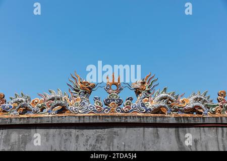 La tomba di Re tu Duc (nota anche come Khiem Lang) è una reliquia storica nel complesso dei monumenti di Hue. (Foto CTK/Ondrej Zaruba) Foto Stock