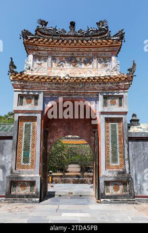 La tomba di Re tu Duc (nota anche come Khiem Lang) è una reliquia storica nel complesso dei monumenti di Hue. (Foto CTK/Ondrej Zaruba) Foto Stock