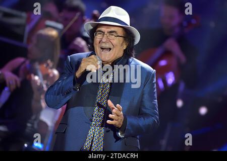 ROMA, ITALIA - 16 DICEMBRE: Al Bano, Albano Carrisi. Concerto di Natale in Vaticano XXXI edizione. Auditorium conciliazione. Roma (Italia)16 dicembre 2023 Foto Stock