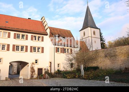 Impressionen von Kloster Schöntal nel Baden-Württemberg Foto Stock