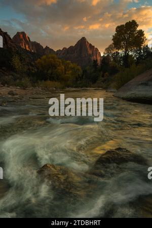 Zion National Park, Utah, USA. Foto Stock