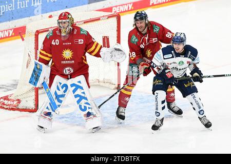 Eishockey DEL - Düsseldorfer EG vs Iserlohn Roosters AM 17.11.2023 im PSD Bank Dome a Düsseldorf foto: Osnapix Foto Stock