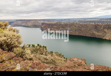 Il Cove Palisades State Park, Oregon Foto Stock