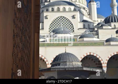moschea di istanbul camlıca Foto Stock