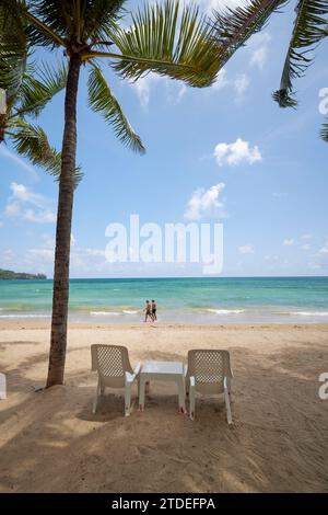 Phuket Thailanda 25 maggio 2023, immagini diverse da una spiaggia di phuket, opzioni per i turisti. Foto Stock