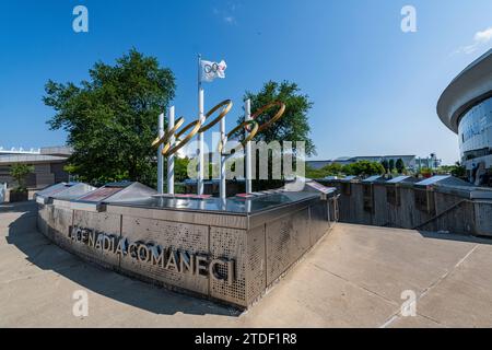 Olympic Park, Montreal, Quebec, Canada, Nord America Foto Stock