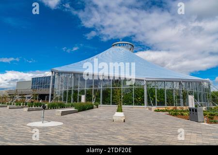 The Leaf Botanical Garden, Assiniboine Park, Winnipeg, Manitoba, Canada, Nord America Foto Stock