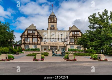 The Pavilion, Assiniboine Park, Winnipeg, Manitoba, Canada, nord America Foto Stock