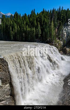 Wapta Falls, Parco Nazionale di Yoho, Sito Patrimonio Mondiale dell'UNESCO, British Columbia, Canada, America del Nord Foto Stock