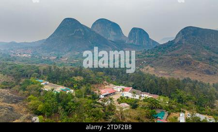 Conda, Kumbira Forest Reserve, Kwanza sul, Angola, Africa Foto Stock