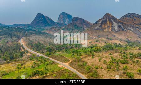 Conda, Kumbira Forest Reserve, Kwanza sul, Angola, Africa Foto Stock