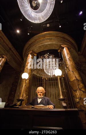 Harry Potter, Gringott Bank, Warner Studios London Foto Stock