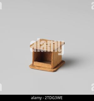 Stufato, rettangolare, a cinque fori, anonimo, c. 1750 - c. 1800 stufato di faggio, rettangolare, con cinque fori in alto; il retro di pino. Amsterdam (forse) faggio (legno). pino (legno) stufato di faggio, rettangolare, con cinque fori nella parte superiore; la parte posteriore del pino. Amsterdam (forse) faggio (legno). pino (legno) Foto Stock