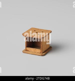 Stufato, rettangolare, a cinque fori, anonimo, c. 1750 - c. 1800 stufato di faggio, rettangolare, con cinque fori in alto; il retro di pino. Amsterdam (forse) faggio (legno). pino (legno) stufato di faggio, rettangolare, con cinque fori nella parte superiore; la parte posteriore del pino. Amsterdam (forse) faggio (legno). pino (legno) Foto Stock