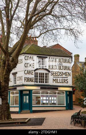 L'edificio lampres a Bridge Street Banbury Oxfordshire era l'ex casa del commerciante di mais e sementi agricolo e orticolo John Lamprey Foto Stock