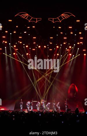 Madrid, Spagna. 18 dicembre 2023. La cantante Lola Indigo durante il Natale Starlite Madrid 2023 a Madrid lunedì 18 dicembre 2023. Credito: CORDON PRESS/Alamy Live News Foto Stock