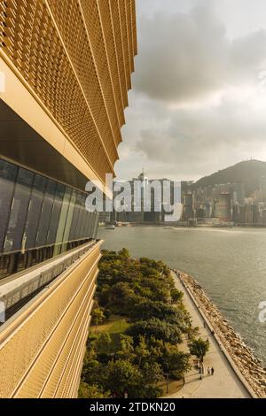 Hong Kong Palace Museum progettato da Rocco Architects nel quartiere culturale di West Kowloon Foto Stock