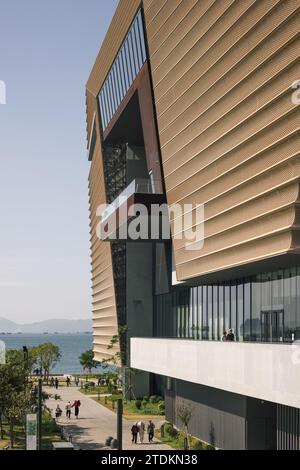 Hong Kong Palace Museum progettato da Rocco Architects nel quartiere culturale di West Kowloon Foto Stock