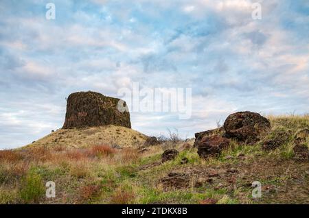 Hat Rock State Park in Oregon, Stati Uniti Foto Stock