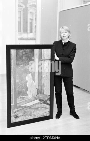 Tre dipendenti del Frans Hals Museum e Verweyhal, Haarlem, Grote Markt, Paesi Bassi, 05-12-1999, Whizgle News dal passato, su misura per il futuro. Esplora le narrazioni storiche, l'immagine dell'agenzia olandese olandese con una prospettiva moderna, colmando il divario tra gli eventi di ieri e quelli di domani. Un viaggio senza tempo che delinea le storie che plasmano il nostro futuro Foto Stock