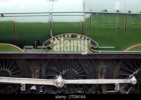 Locomotiva a vapore GWR 4930 Hagley Hall Foto Stock