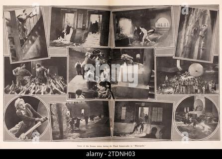 Metropolis è un film muto di fantascienza espressionista tedesco del 1927 diretto da Fritz Lang e scritto da Thea von Harbou in collaborazione con Lang dall'omonimo romanzo del 1925 di von Harbou (che è stato intenzionalmente scritto come trattamento). Il film è interpretato da Gustav Fröhlich, Alfred Abel, Rudolf Klein-Rogge e Brigitte Helm. Erich Pommer lo ha prodotto nei Babelsberg Studios per Universum Film A.G. (UFA). Il film muto è considerato un pionieristico film di fantascienza, essendo tra i primi lungometraggi di quel genere. Le riprese si sono svolte in 17 mesi tra il 1925 e il 26 Foto Stock