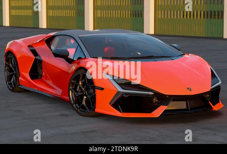 Lamborghini Revuelto è il successore del modello Aventador Foto Stock