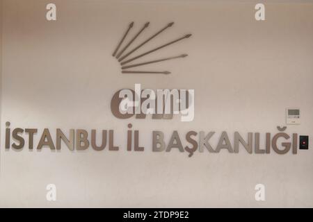 ISTANBUL, TURKIYE - 28 MAGGIO 2023: Presidenza provinciale di Istanbul Foto Stock