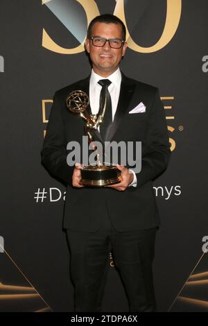 LOS ANGELES - DEC 16: MJ Grogan al 50° Daytime Emmy Creative Awards Winners Walk al Bonaventure Hotel il 16 dicembre 2023 a Los Angeles, CALIFORNIA (foto di Katrina Jordan/Sipa USA) Foto Stock