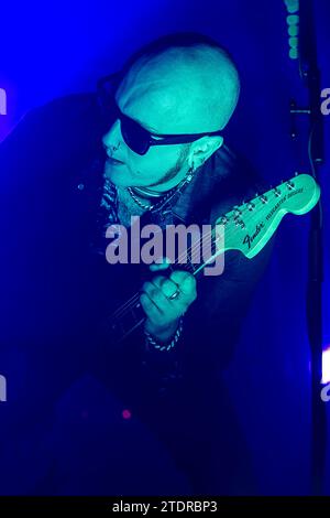 La band inglese Sisters of Mercy en Concert a l'AB | le groupe anglais The Sisters of Mercy live at l'AB Foto Stock