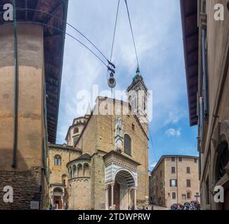 Bergamo: chiesa di Santa Maria maggiore a Bergamo, Lombardia, Lombardia, Italia Foto Stock