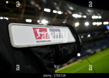 Sinsheim, Deutschland. 19 dicembre 2023. LE NORMATIVE TSG 1899 Hoffenheim vs SV Darmstadt 98 D98 19.12.2023 DFL VIETANO L'USO DI FOTOGRAFIE COME SEQUENZE DI IMMAGINI E/O QUASI-VIDEO/dpa/Alamy Live News Foto Stock