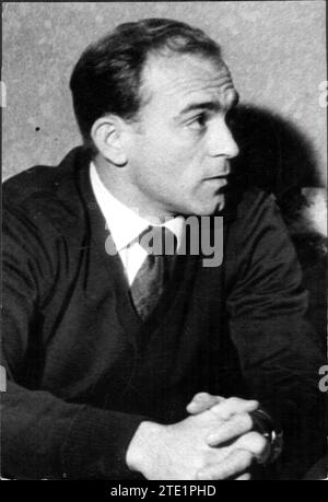 12/31/1957. Alfredo di Stefano. Crediti: Album / Archivo ABC / Ortiz Foto Stock