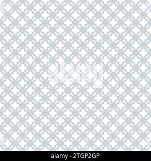 Schema astratto. Sfondo vettoriale senza interruzioni. Motivo grafico blu e bianco. Illustrazione Vettoriale