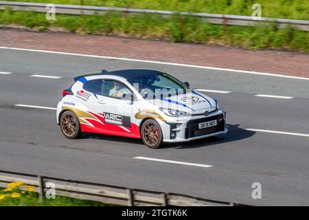 2021 Toyota GR Yaris Circuit 4wd. WRC GR-Four Gazoo Racing UK portello caldo Foto Stock