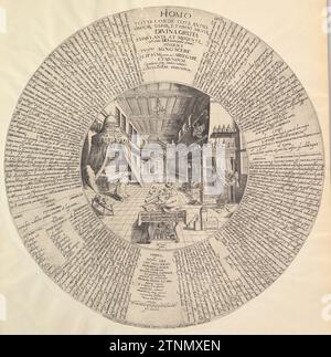 Il laboratorio degli alchimisti di Heinrich Khunrath, Amphiteatrum sapientiae aeternae 2011 di Hans Vredeman de Vries Foto Stock