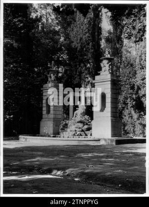 12/31/1959. Fontana di Apollo nei Giardini del Principe, Aranjuez. Crediti: Album / Archivo ABC / Marques De Santa María del Villar Foto Stock