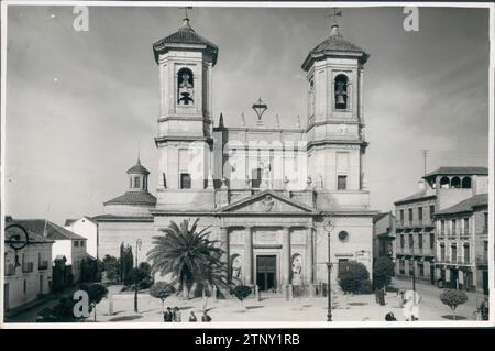 12/31/1949. Chiesa Collegiata, Santa Fé. Crediti: Album / Archivo ABC / Manuel Torres Molina Foto Stock