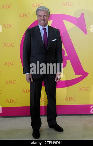 Madrid, 03/09/2017. Presentazione del IX premio ABC per la corrida a Morante de la Puebla. Foto: Di San Bernardo Archdc. Crediti: Album / Archivo ABC / Eduardo San Bernardo Foto Stock