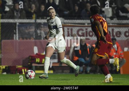 Roma, Italia. 20 dicembre 2023. Jackie Groenen di Paris Saint-Germain durante la giornata 4 gruppo C della UEFA Women's Champions League tra A.S. Roma vs Paris Saint-Germain, 20 dicembre 2023 allo Stadio tre Fontane di Roma. Credito: Agenzia fotografica indipendente/Alamy Live News Foto Stock