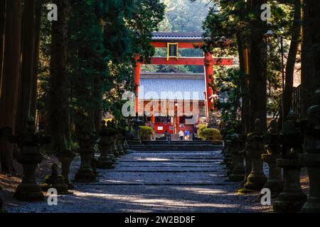 KITAGUCHI HONGU FUJI SENGEN SHRINE JAPON Foto Stock