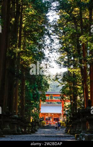 KITAGUCHI HONGU FUJI SENGEN SHRINE JAPON Foto Stock