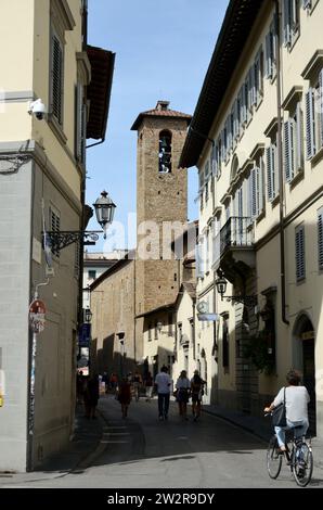 Chiesa di Sant'Ambrogio, Borgo la Croce, Firenze, Toscana, Italia, Europa Foto Stock
