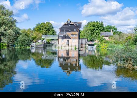 Houghton Mill, Cambridgeshire, Regno Unito Foto Stock