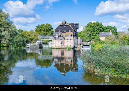 Houghton Mill, Cambridgeshire, Regno Unito Foto Stock