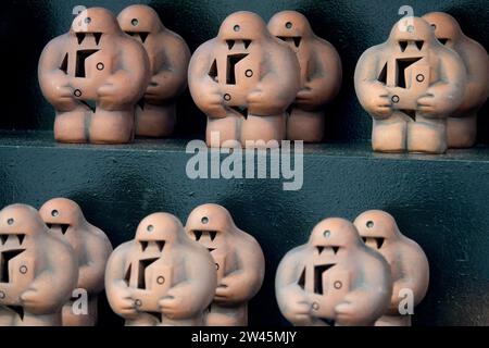 Golem Prague, Jewish, Prague, Josefov, Shopping, stand, quartiere ebraico, Golem di Praga, Repubblica Ceca, Europa Foto Stock